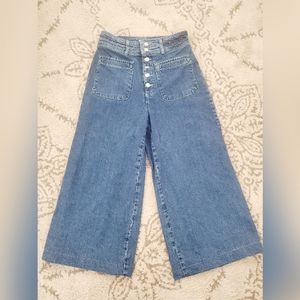 Free People Collette Crop Capri